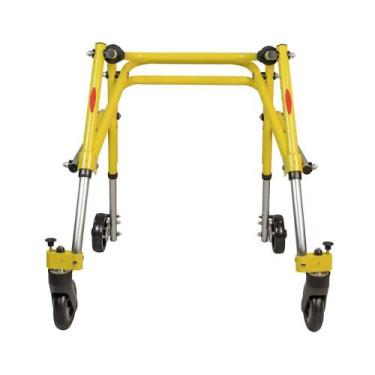 Imagem de Andador posterior de aluminio com 4 rodas mercur, P