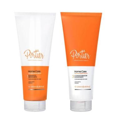 Imagem de Kit Portier Home Care Hidratante - Shampoo e Condicionador 250ml