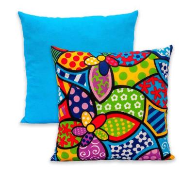 Imagem de Kit 2 Capas de Almofada com Zíper 40x40cm Gorgurinho - RAFALORO, ROMER
