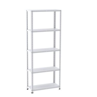 Imagem de Estante com Estrutura Metálica com 5 Prateleiras Espresso Móveis