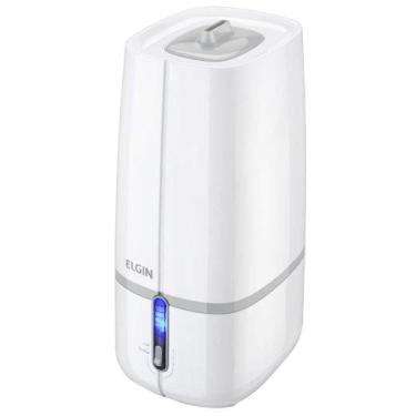 Imagem de Umidificador De Ar Ultrassonico 18w 2L Elgin Branco Bivolt