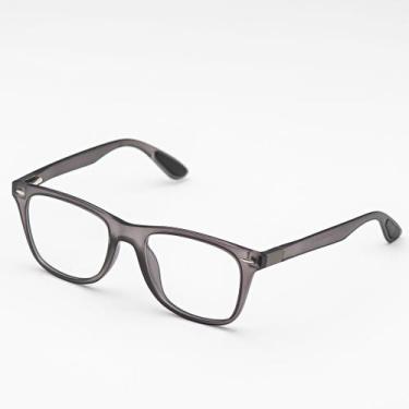 Imagem de Armação Óculos de Grau Masculino Retangular /Gui- Óculos Sunrise, Cinz
