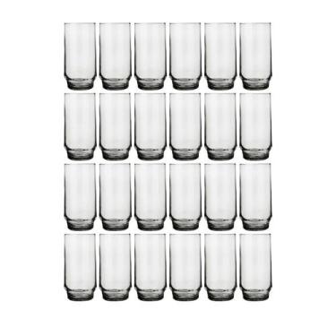 Imagem de Kit 24 Copos Lights 410ml Drinks Vidro Transparente Nadir - NADIR FIGU