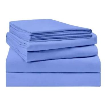 Imagem de Kit 5 Lençol Clinica Hospital Maca Hotel 100% Algodão 200 Fios - Lonhn