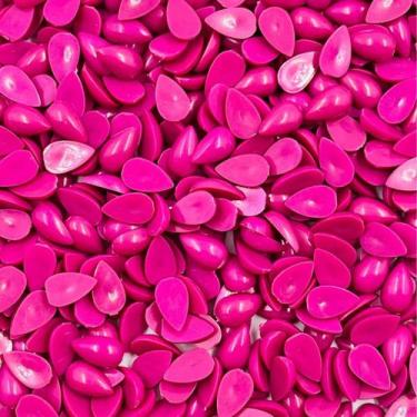 Imagem de Colagem Meia Gota Rosa Escuro 6x10mm 100un Plástico 10g - Macall