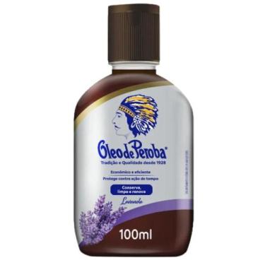 Imagem de Óleo de Peroba King 100ml Conserva Limpa e Renova Madeiras Lavanda ou 