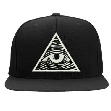 Imagem de Boné Bordado - Olho Que Tudo Vê Illuminati Piramide - HIPERCAP