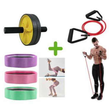 Imagem de Combo Projeto Verão Aparelhos Fitness Exercicios em Casa Kit - MBFit