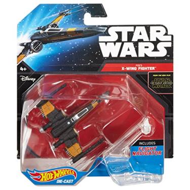 Imagem de Hot Wheels - Star Wars X - Wing Fighter Poe's - DMP63