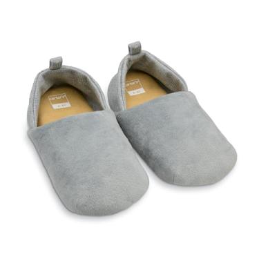 Imagem de Carter's Chinelos Age Up para bebês, crianças pequenas e crianças, Cinza, 8-9 Toddler
