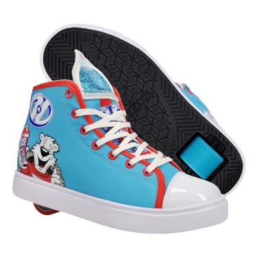 Imagem de HEELYS Tênis infantil unissex Veloz ICEE (criança pequena) com salto com rodas, Turquesa, 19