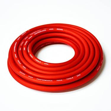 Imagem de PAKA HAND TOOLS PAKA TOOLS 2/0 Calibre AWG Chumbo de soldagem e cabo de bateria de carro, 3,5 m vermelho, PK200JA