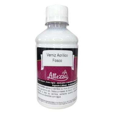 Imagem de Verniz Acrílico Fosco Artesanato 250ml Altezza (Biscuit, Mdf, Gesso, Faiança, Telas)