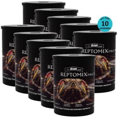 Imagem de Reptomix Pro 280g Alcon Kit Com 10