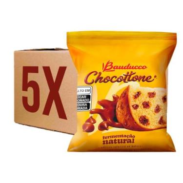 Imagem de Kit mini Chocottone 5x80gr - Bauducco