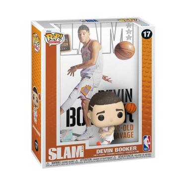 Imagem de Boneco colecionável Funko Pop! Devin Booker, revista NBA SLAM