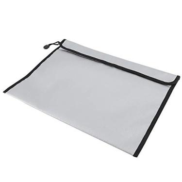 Imagem de Saco de Documentos à Prova de Fogo de 38 * 28 CM Arquivo Envolope S Armazenamento Com Fecho de Zíper Pasta de Vedação Grande e à Prova de Fogo, Proporcionando Segurança Saco à