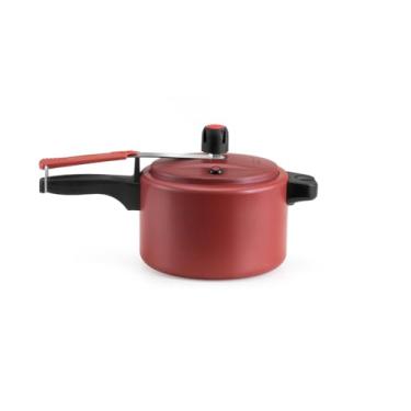 Imagem de Panela de Pressão Antiaderente Fechamento Interno Alumine 2,5L Vermelho
