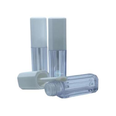Imagem de Mini Batom Matte - Gloss Labial Frasco Quadrado Vazio 10und - Embanet 