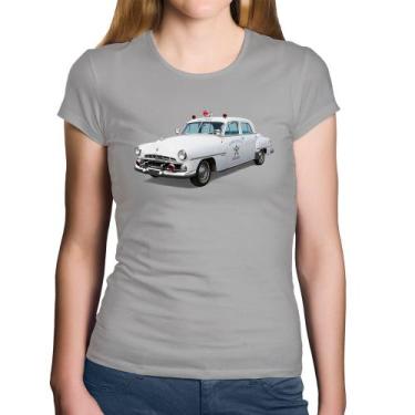 Imagem de Baby Look Algodão Sheriff Car - Foca na Moda, Cinza, P