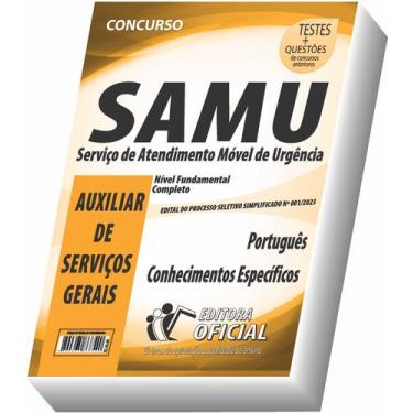 Imagem de Apostila SAMU - Auxiliar de Serviços Gerais - CURSO OFICIAL