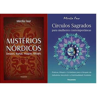 Imagem de KIT 2 LIVROS MIRELLA FAUR Mistérios Nórdicos + Círculos Sagrados para 