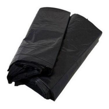 Imagem de Saco De Lixo Ecológico Reforçado -  50 Litros Preto - HIGIPACK