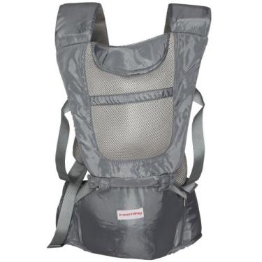 Imagem de Canguru Carrega Bebê Ergonômico Passeio 6 em 1 Posições Baby Até 20 Kg