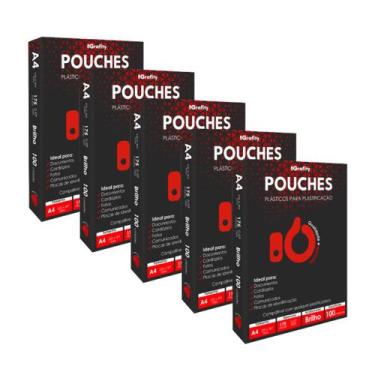 Imagem de Plástico Plastificação Polaseal A4 (220x307mm) 0,07mm 175 Micras 500Un