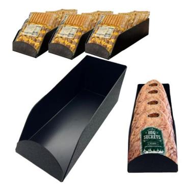 Imagem de Expositor De Peças Embaladas Vácuo Picanha Carne Organize seu Freezer 