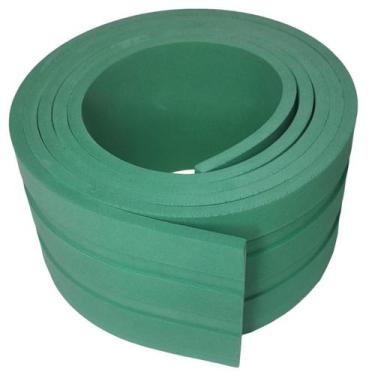 Imagem de Painel Ripado Decorativo Eva Autocolante 10Cm - 2,5M Verde - Nova Mold