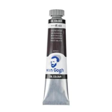 Imagem de Tinta Óleo 20 Ml Talens Van Gogh Serie 1 Vandyke Brown 403 - ROYAL & T