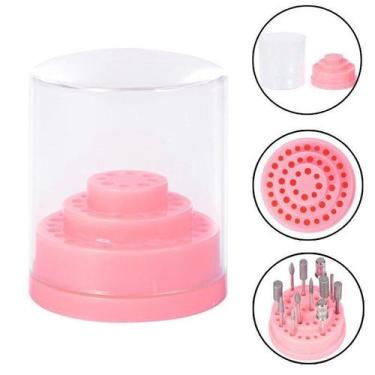 Imagem de Broqueiro suporte para brocas 48 furos manicure - Mix da Jo