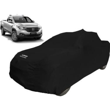Imagem de Capa Para Carro  Lycra Fiat Strada Cab. Simples Anti-risco - Mz, Preta