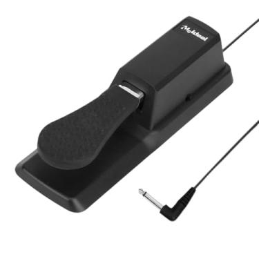 Imagem de Colaxi Teclado Sustain Pedal Sintetizador para Reparar Exercício de Piano Elétrico