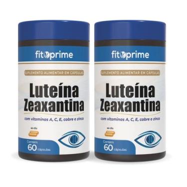 Imagem de Kit 2 Luteína Zeaxantina com Vitaminas A C E Cobre e Zinco 60 cápsulas