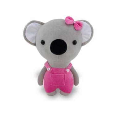 Imagem de Coala de Pelúcia 30cm Decoração - Toybrink, Rosa