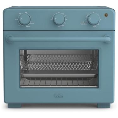 Imagem de Forno Elétrico 7 em 1 com Capacidade de 23L, Desligamento Automático, Temporizador Audível e 7 Menus Predefinidos, 110V 1700W, Bella, Azul