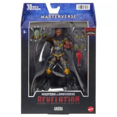 Imagem de Boneco e Personagem Motu Masterverse ANDRA - Mattel - 194735030170