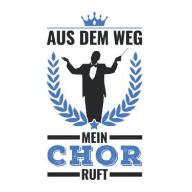 Imagem de Dirigent Tagesplaner: Aus dem Weg Mein Chor ruft Dirigent Chorleiter/Kalender 2022 / Wochenplaner Tagesplaner Planer/Planungsbuch To-Do-Liste / 6x9 Zoll / 100 ausfüllbare Seiten