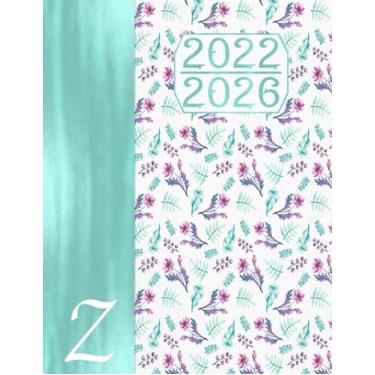 Imagem de Monograma Caligrafía Z – Agenda Quinquenal 2022 - 2026 – Planificación Anual y Mensual: Regalo Calendario I Libreta de Direcciones I Planificador de Cumpleaños Español I Bucket List
