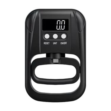 Imagem de Deevoka Medidor de preensão eletrônico, display digital, dinamômetro de mão, medição de força de preensão para treinamento esportivo, suprimentos de fitness, Preto