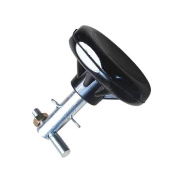 Imagem de Bothyi Maçaneta de porta de fogão Acessório de lareira Resistência a altas temperaturas Doméstico Profissional Fácil de instalar Peças de chaminé