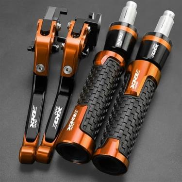 Imagem de TWENOW Guiador de freio de embreagem de motocicleta para XRE 300 XRE300 2022 2023 acessórios de motocicleta extensíveis ajustáveis xre300 alavancas de embreagem de freio extremidades de guidão (XRE300