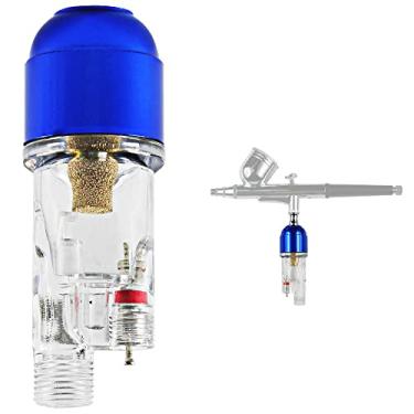 Imagem de HUBEST New Water Filter 1/8'' Comfortable Handy Airbrush in-Line Mini Air Filter Moisture Water Trap Spray Pen Brush Tool Oil-Water SeparatorF