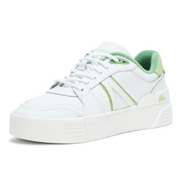 Imagem de Lacoste Tênis feminino L002 Evo, Branca/Grn, 39