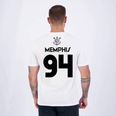 Imagem de Camisa Corinthians Memphis 94 Fitness Branca - Coimbra, EG