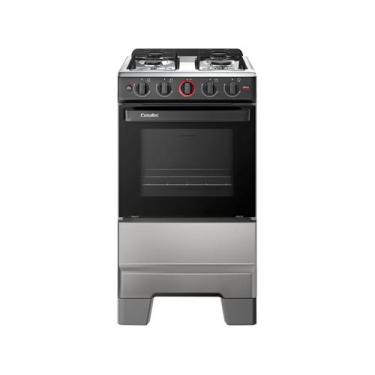 Imagem de Fogão 4 Bocas Esmaltec Ideal Super, Inox, Bivolt