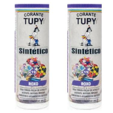 Imagem de Corante Tupy Sintético P/ Tingir Botões , Zíper  2 Unidades, Roxo