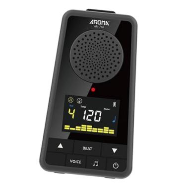 Imagem de Kokiya Mini Metronoma Digital Beat Tap Beat Tempo Fácil de usar, Metrônomo Eletrônico e Leves portátil para piano de flauta saxofone, Preto